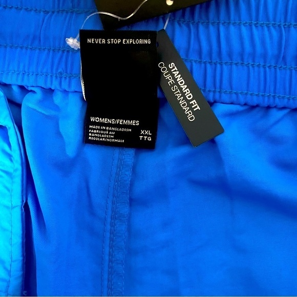 North Face Women’s Plus Size XXL TNF Nylon Easy Pant in Optic Blue Flash Dry Pro - Picture 7 of 11